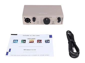 Arturia MiniFuse 1 Champagne - аудио интерфейс USB Arturia MiniFuse 1 Champagne - аудио интерфейс USB