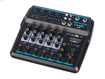 LAudio U6 Микшерный пульт, 6 каналов LAudio U6 Микшерный пульт, 6 каналов