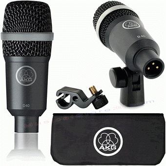AKG D40 микрофон динамический инструментальный
