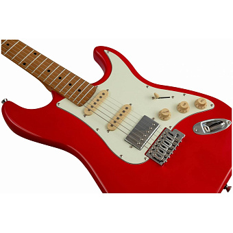 JET JS-250 RD - электрогитара, stratocaster, HSS, цвет красный