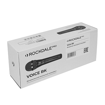 ROCKDALE PRO Voice BK - микрофон вокальный динамический