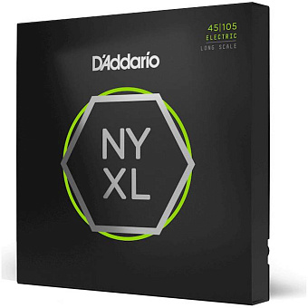 D'ADDARIO NYXL45105 - струны для 4-струнной бас-гитары D'ADDARIO NYXL45105 - струны для 4-струнной бас-гитары