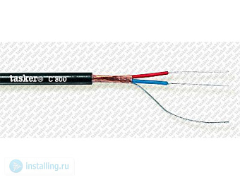 Tasker C800 - инсталляционный циф. симметр. кабель 110 Ом AES/EBU OFC 1х2х0.22 мм2