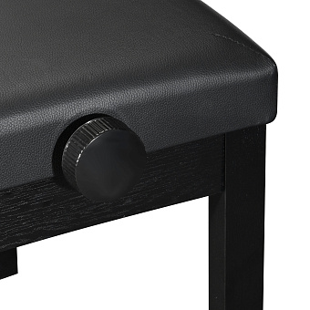 DEKKO JR-100 BK - банкетка для пианино или рояля, деревянная, черная