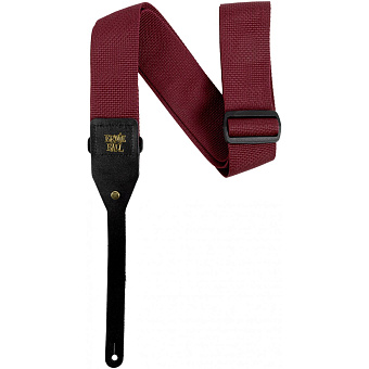 ERNIE BALL 5367 PolyPro Acoustic Burgundy - Ремень для гитары