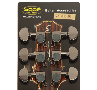 SQOE QZ-QFB-04 комплект колковой механики для акустической гитары