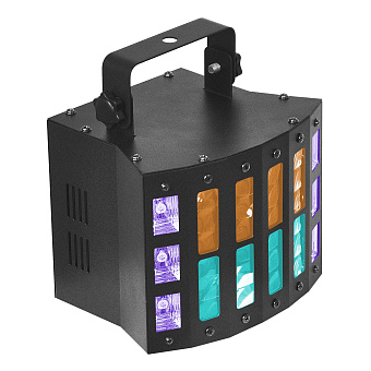 INVOLIGHT VENTUS IV - комбинированный 3 в 1 LED-световой эффект (UV/STROB/DERBY) 