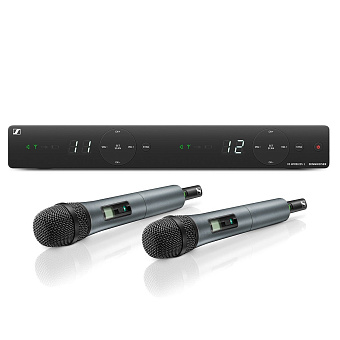 SENNHEISER XSW 1-825 DUAL-B - вокальная радиосистема с 2-мя ручными микрофонами (614-638МГц)