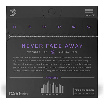 D'ADDARIO XTABR1152 - Струны для акустической гитары
