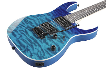 IBANEZ GRG120QASP-BGD - электрогитара, 6 струн, цвет - синий 