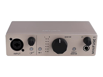 Arturia MiniFuse 1 Champagne - аудио интерфейс USB Arturia MiniFuse 1 Champagne - аудио интерфейс USB