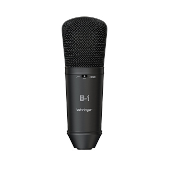 BEHRINGER B-1 DARK EDITION - студийный микрофон с большой диафрагмой (в черном цвете)