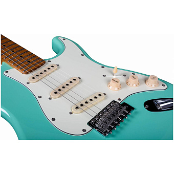 JET JS-300 SFG - электрогитара шестиструнная, стратокастер, цвет морской волны