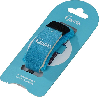 Guitto GGF-01S(BLUE) Демпфер гитарный, малый