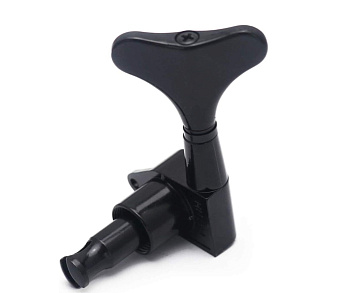 Metallor MHB-02-BK-4L - колки для бас-гитары 4л, черные