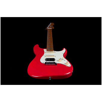 JET JS-400 CRD - электрогитара, stratocaster, HSS, цвет коралловый красный