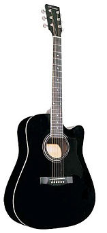 Caraya F601-BK Акустическая гитара, с вырезом