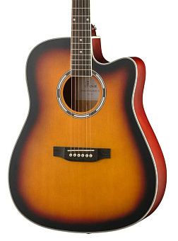 Foix FFG-3860C-SB - акустическая гитара, с вырезом, санберст Foix FFG-3860C-SB - акустическая гитара, с вырезом, санберст