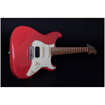 JET JS-400 CRD - электрогитара, stratocaster, HSS, цвет коралловый красный