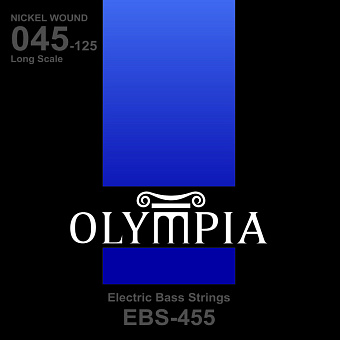 OLYMPIA EBS455  Струны д/бас гитары, 5 стр.045-125, никель