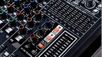 SVS Audiotechnik mixers AM-12 PRO -микшерный пульт, 12-канальный, 4-полосный эквалайзер