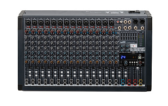 Echo Acoustic LiveStar 141FX - 16-канальный микшер, 14 микр, 1 стерео, 2 AUX-шина, процессор