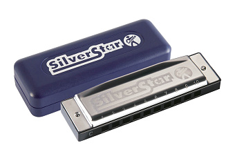 HOHNER Silver Star 504/20 G (M5040867) - губная гармошка - Richter Diatonic. Маленькая упаковка