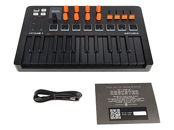 Arturia MiniLAB 3 Orange Edition - MIDI клавиатура Arturia MiniLAB 3 Orange Edition - MIDI клавиатура
