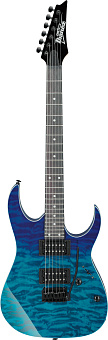IBANEZ GRG120QASP-BGD - электрогитара, 6 струн, цвет - синий 