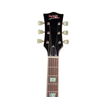 REDHILL SGX200 TR - электрогитара, SG даблкат, H+H, махагон, цвет прозрачный красный
