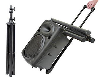 Lux Sound SS019 - стойка для акустической системы, Ø35мм, нагрузка до 15кг, высота до 1,75м