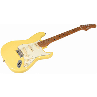 JET JS-300 VYW - электрогитара, Stratocaster, SSS, цвет винтажный желтый