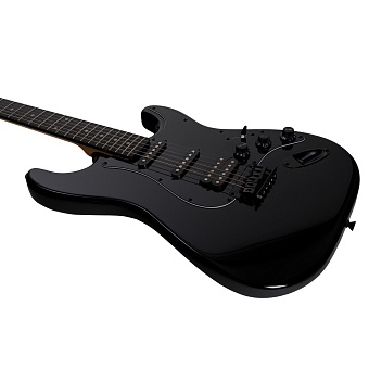 ROCKDALE Stars HT HSS Black Limited Edition электрогитара ROCKDALE Stars HT HSS Black Limited Edition электрогитара