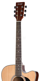 Homage LF-4121SCEQ-N - электро-акустическая гитара, с вырезом, цвет натуральный