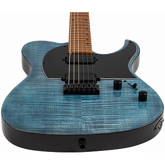 SPIRA T-450 TDB - электрогитара шестиструнная, телекастер, HH, цвет синий темный