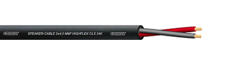 Cordial CLS 225 Спикер-кабель 2x2,5 кв.мм, черный