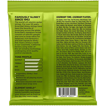ERNIE BALL 3221 Nickel Wound Slinky Regular 3 Pack 10-46 - струны для электрогитары ERNIE BALL 3221 Nickel Wound Slinky Regular 3 Pack 10-46 - струны для электрогитары
