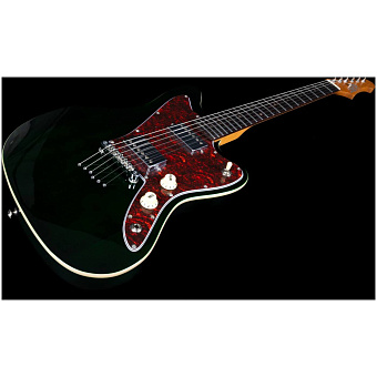 JET JJ-350 GR R - электрогитара, Jaguar, HH, цвет зеленый