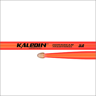 Kaledin Drumsticks 7KLHBOR5A 5A - барабанные палочки, граб, флуоресцентные оранжевые