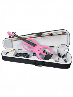 ANTONIO LAVAZZA EVL-01 PK 4/4 - ЭЛЕКТРОскрипка розовая