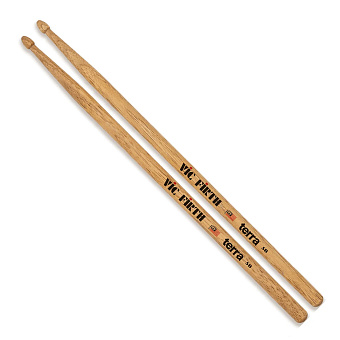 Vic Firth 5BT Terra - палки, орех, более ярко выраженный рисунок структуры дерева