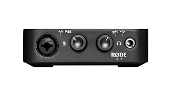 RODE AI-1 - одноканальный USB аудиоинтерфейс с комбо XLR/инструмент. входом