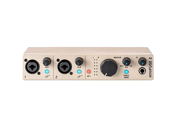 Arturia MiniFuse 1 Champagne - аудио интерфейс USB Arturia MiniFuse 1 Champagne - аудио интерфейс USB