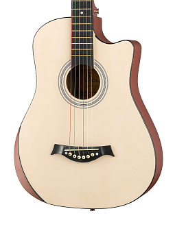 Foix FFG-3860C-NAT - акустическая гитара, с вырезом, цвет натуральный