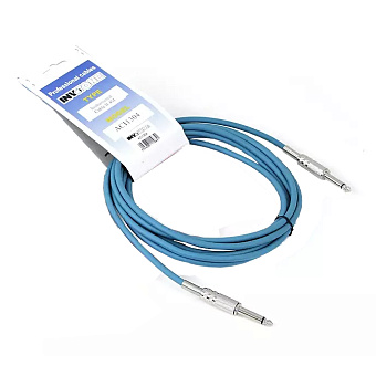 INVOTONE ACI1302 B - инструментальный кабель,6,3 джек моно <-> 6,3 джек моно, длина 2 м (синий) INVOTONE ACI1302 B - инструментальный кабель,6,3 джек моно <-> 6,3 джек моно, длина 2 м (синий)