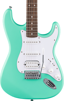 SQUIER DEBUT Stratocaster HSS LRL SFM - электрогитара, цвет Sea Foam Green SQUIER DEBUT Stratocaster HSS LRL SFM - электрогитара, цвет Sea Foam Green