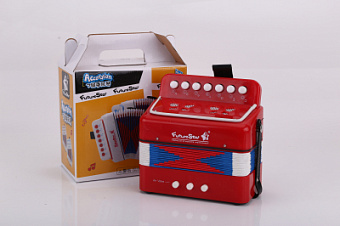 Future Star FF-7K-RD Гармошка детская, цвет красный