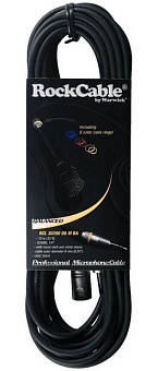 Rockcable RCL30360 D6 Микрофонный кабель XLR(М) XLR( F) 10 метров, металлические разъёмы