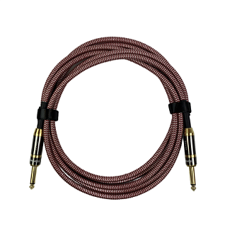 EShine ES-8052A - гитарный кабель в хлопковой оплетке 3м