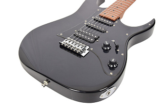 Bosstone SR-09 V.2 TBK (2025) - электрогитара, Superstrat, с чехлом, цвет черный